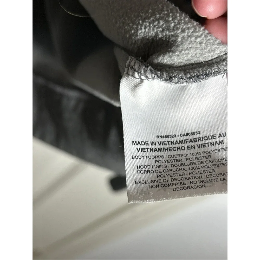 Nike‎ Hoodie Mens M Gray Pullover Swoosh Logo Dri-Fit Performance Training